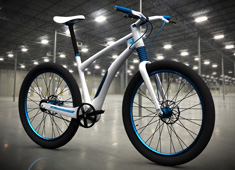 Electric Bicycle with Hydro-formed Frame