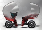 Hard Shell Honda Bike
