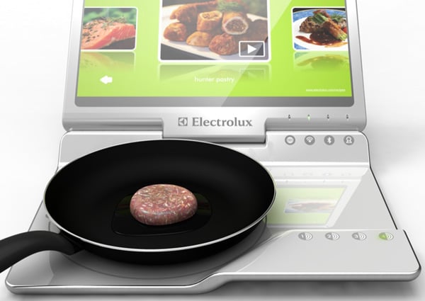 Electrolux Cooking Laptop Concept