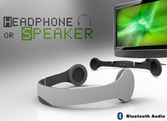 Headphone or Speaker? You choose!