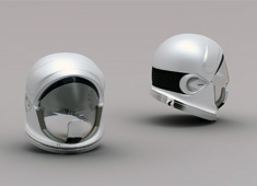 Modern Space Helmet