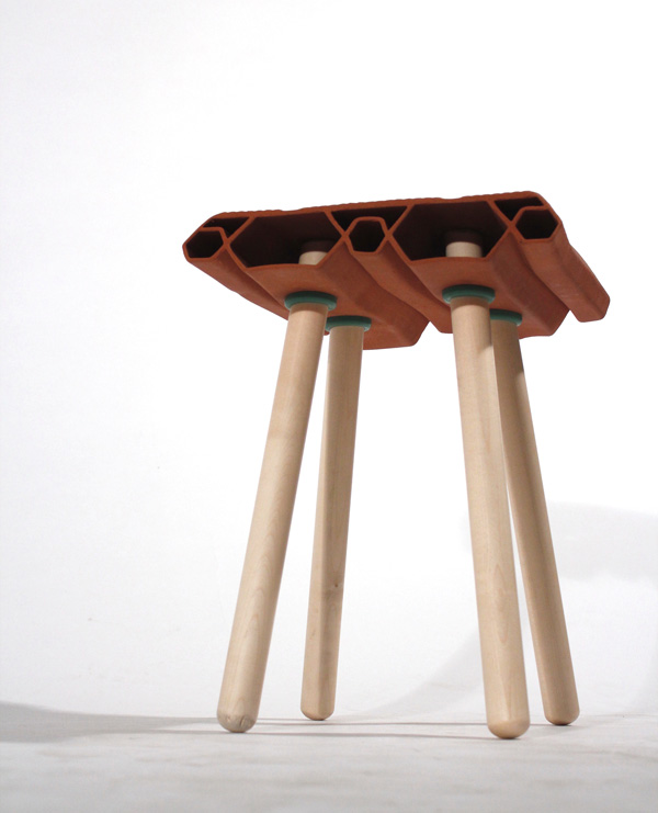 Clay Colored Stool | Joy Studio Design Gallery - Best Design