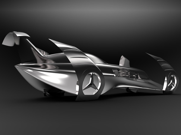 Mercedes History Concept Car by Peter Vardai Yanko Design