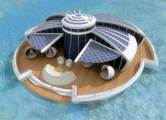 Floating Island on the Move