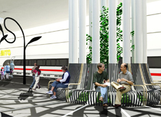 Tree-Inspired Train Station