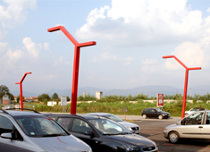 Linear Street Lamp