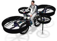 Flying Bike... 'Nuff Said!