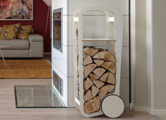 Modern Log Holder