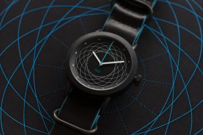 A Geometric Artpiece Timepiece!