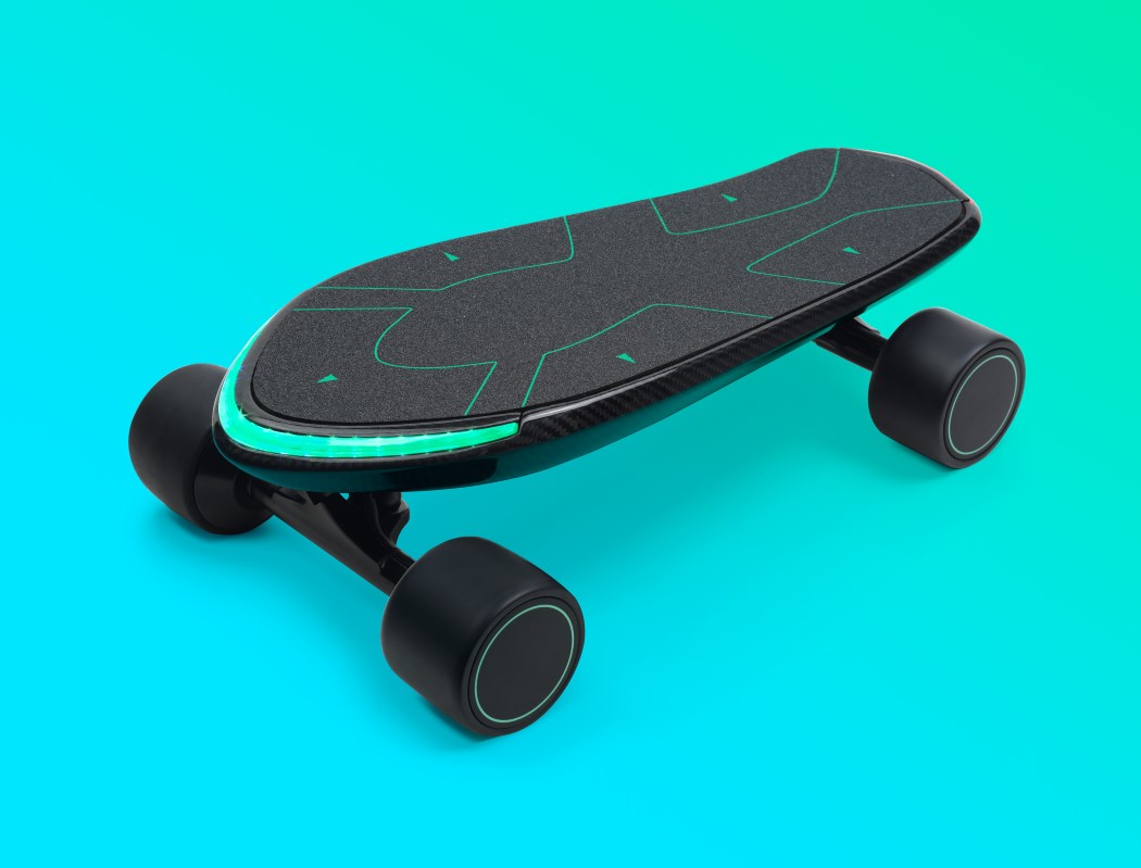 This Eskateboard Has Machine Learning! Yanko Design