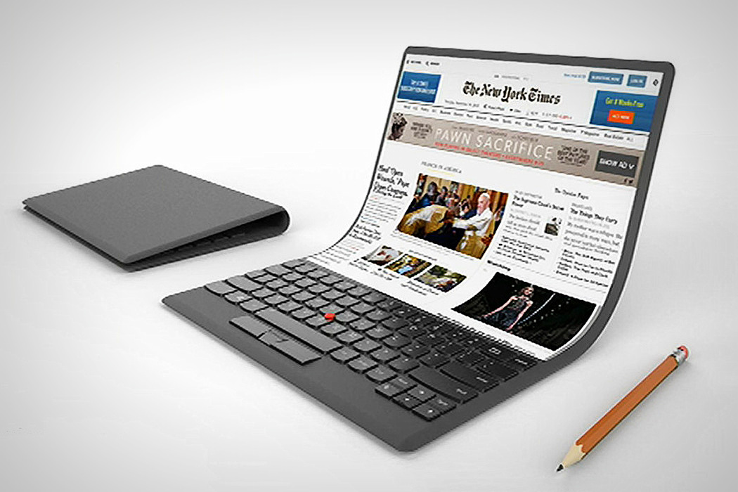 Lenovo’s mindbending selfbending laptop Yanko Design