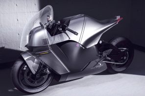 This bike wears a helmet too!