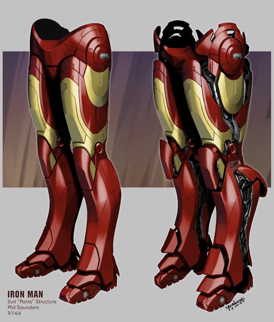 Phil Saunders, the concept designer behind the Iron Man ...