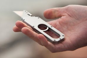 The magic knife blade that only retracts when you want it to