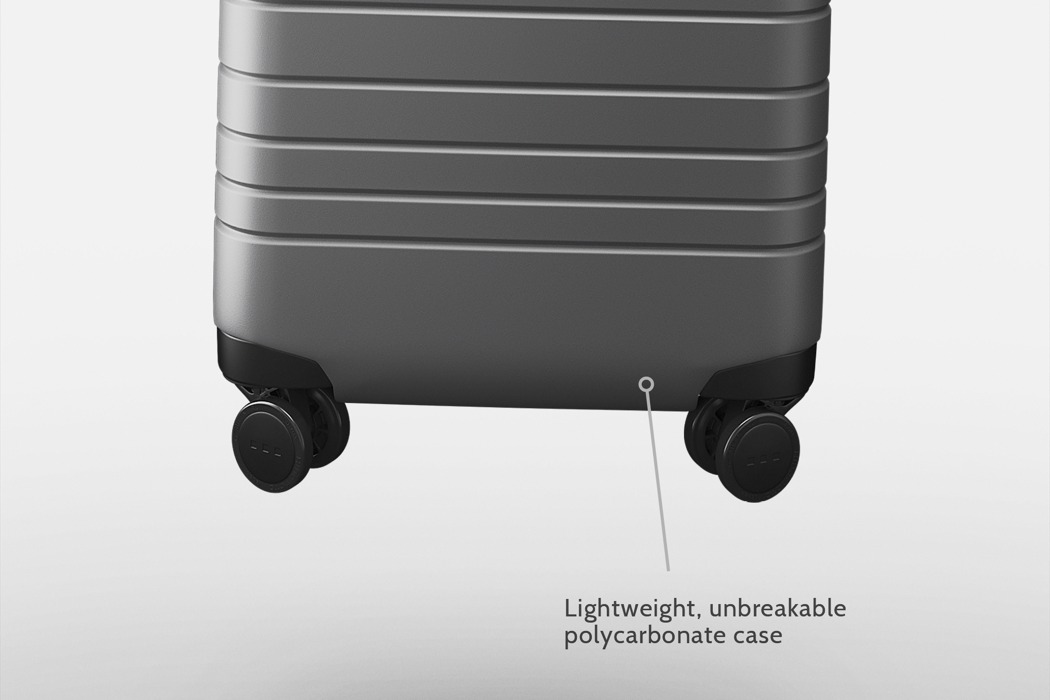 Monos The Clean, Pristine, Sophisticated “Apple of Suitcases” Yanko