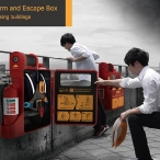 Fire Alarm and Escape Box for high-rising building by Cheng-Ming Wang, Cheng-Yu Tsai