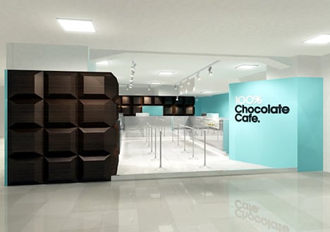 100 Percent Chocolate Cafe by Wonder Wall Studio