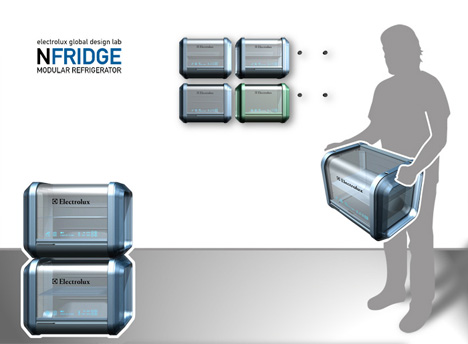 NFridge – Modular Refrigerator by Roger Santos, Nuno Horta & Andreia Lopes