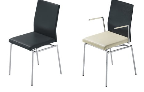 Straight & Upright Chair by Claude Mutschler