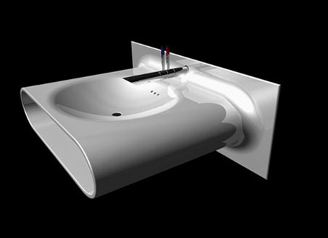 Modulated Bathroom System by Stefano Casanova