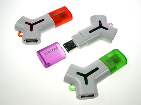 Ritek Yego – USB Drive With Extra USB Ports