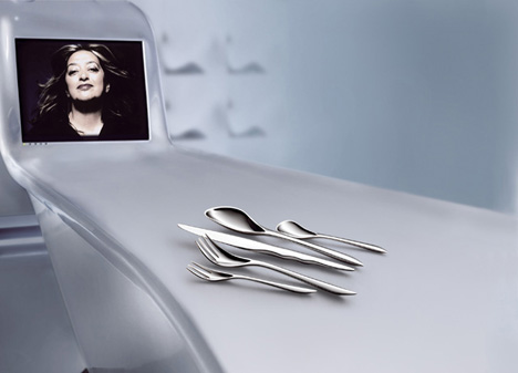 WMF Zaha – the Vision of Cutlery by Zaha Hadid