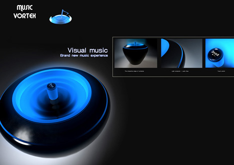 Music Vortex – Water Speaker by Eric Zheng