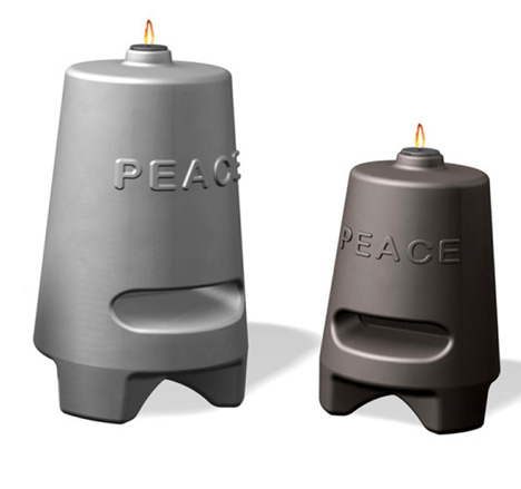 PeacePot – Ceramic Oil Lamp by Studio DenHartogMusch