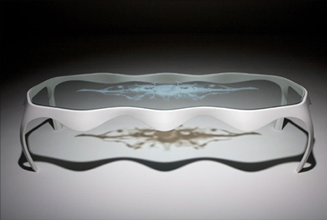 A Coffee Table as Unique as a Snowflake