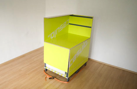bedroom in a box | yanko design