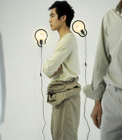All-in-One Sticky Lamp with Clicker - Yanko Design