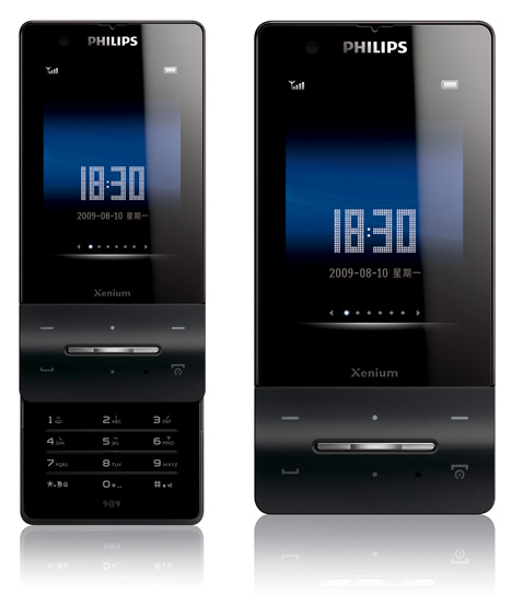 Philips X810 Mobile Phone by Trent Stoddard for Philips