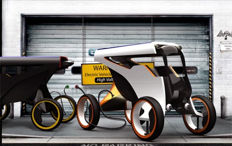 City Commuter Vehicle Of The Future by Adam Palethorpe