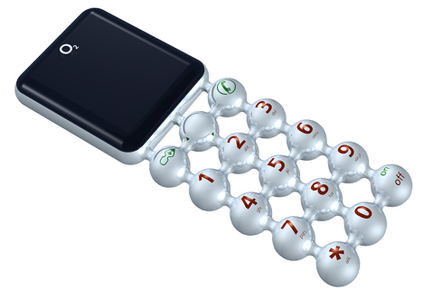 O2 Molecular Concept Cell Phone by Tjep Design
