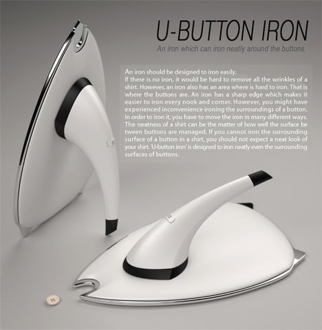 U-Button Iron by Jun-kyo Lee & Jin-young Yoon