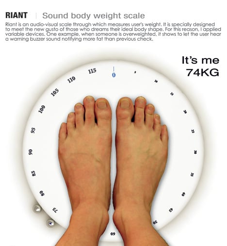 Riant Weighing Scale by Daum Gano