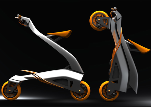 Zoomla folding bike by Eric Stoddard of SpeedStudio Design