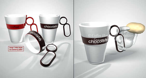 Take off Handle For Disposable Cups by Dmitry Boyko