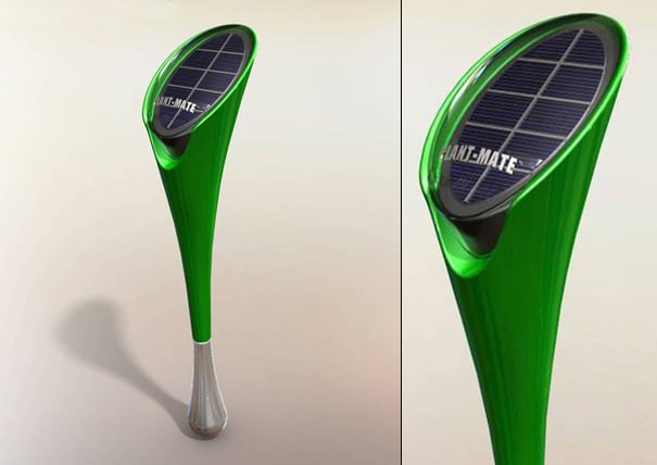 Plant Mate solar powered gardener wanabee helper by Tom Dooley Mansour Ourasanah and Mathieu Turpault