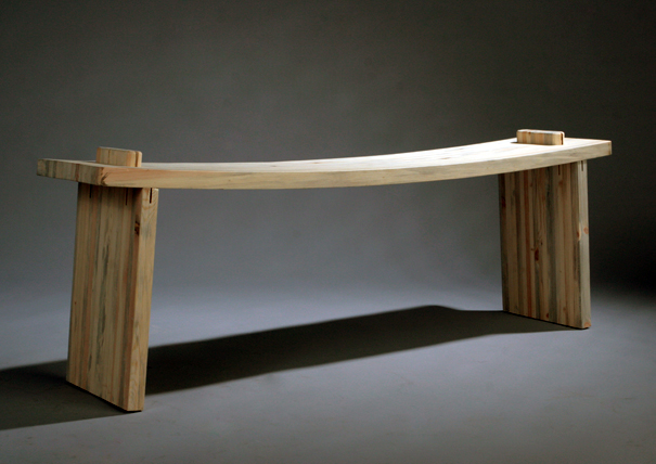 Zen Bench by Raimonds Cirulis for Studio Maffam