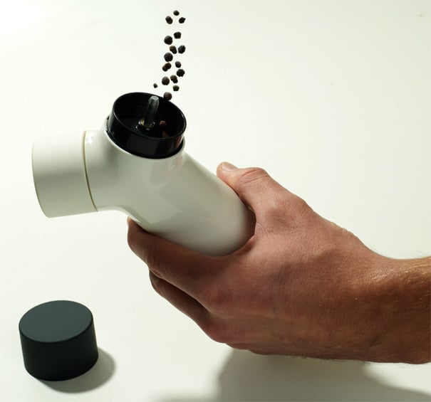 Y-Grinder Twin - Chamber Salt and Pepper Mill by DesignWright for Joseph Joseph