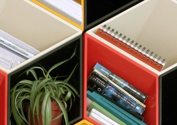 Second and a Half Dimension Shelves