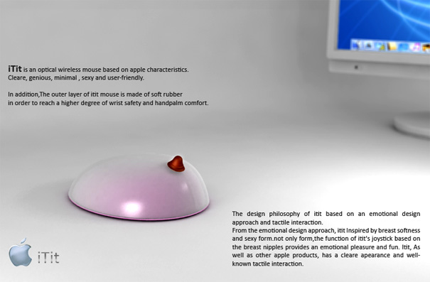 iTit Optical Wireless Mouse Concept by Mostafa Tohidifar & David Abbasi