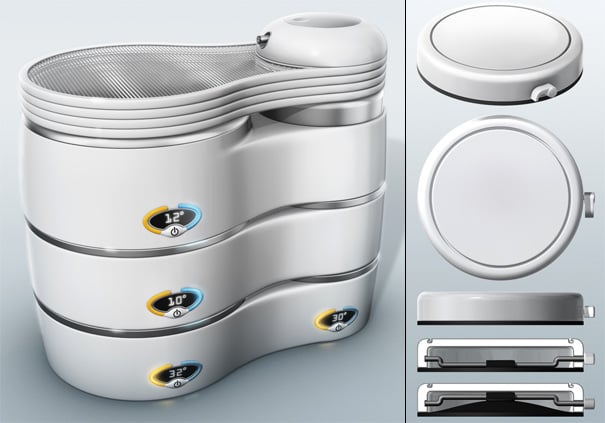 Solar-powered lunchbox keeps your food hot or even cool, depending on  what's inside - Yanko Design