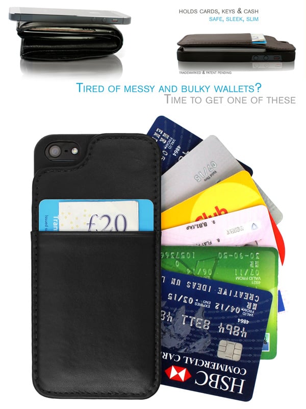 Bestuiver Lastig Menstruatie World's Slimmest Wallet Case For iPhone - Yanko Design