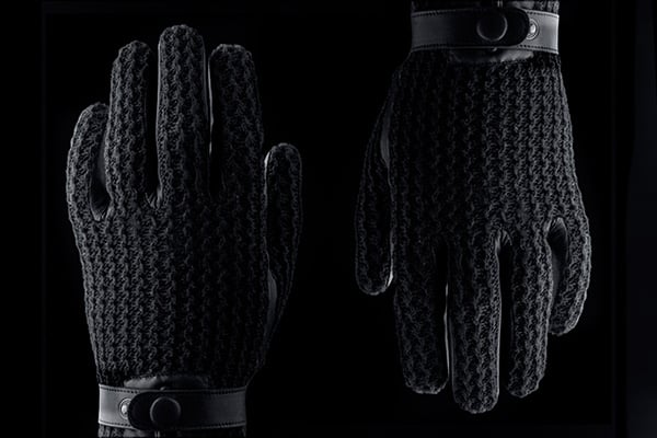 slot Forstad opfindelse Mujjo Leather Crochet Touchscreen Gloves - Yanko Design