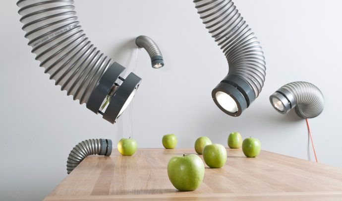 Industrial Lighting with a Twist