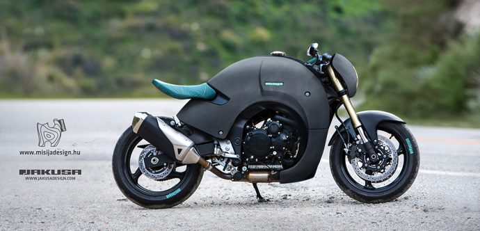 Art-inspired Hipster Moto