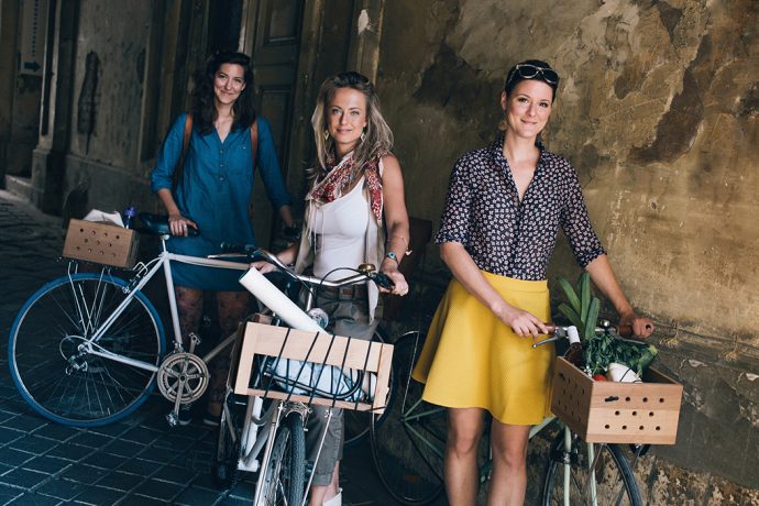 Crafty Crates for Stylish Cyclists