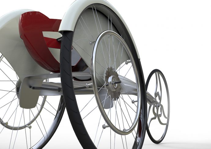 Hot Rod of a Wheelchair
